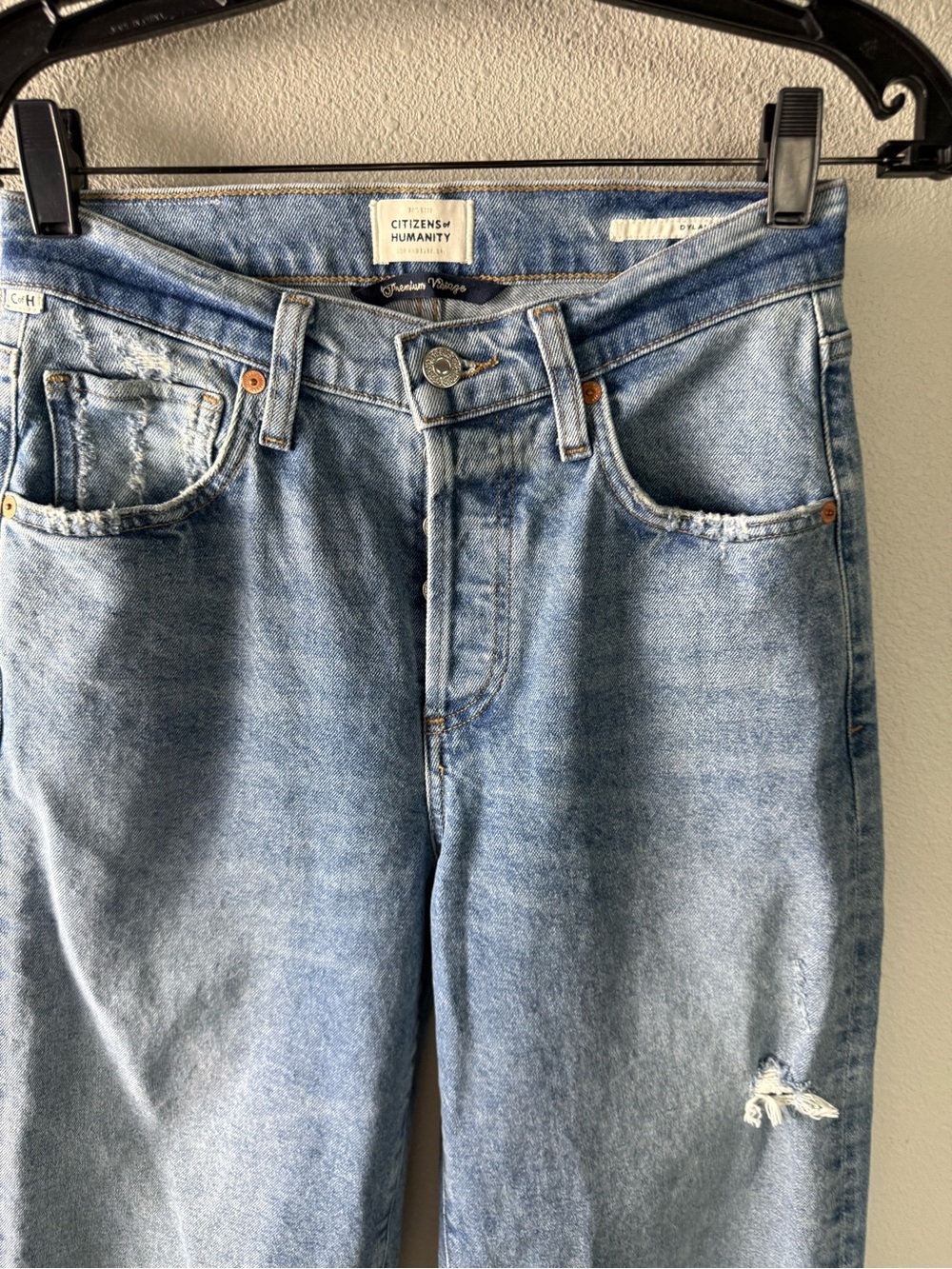 Citizens of Humanity Dylan Vintage High Rise Straight Jean Blythe Denim Women 25 - Picture 7 of 16
